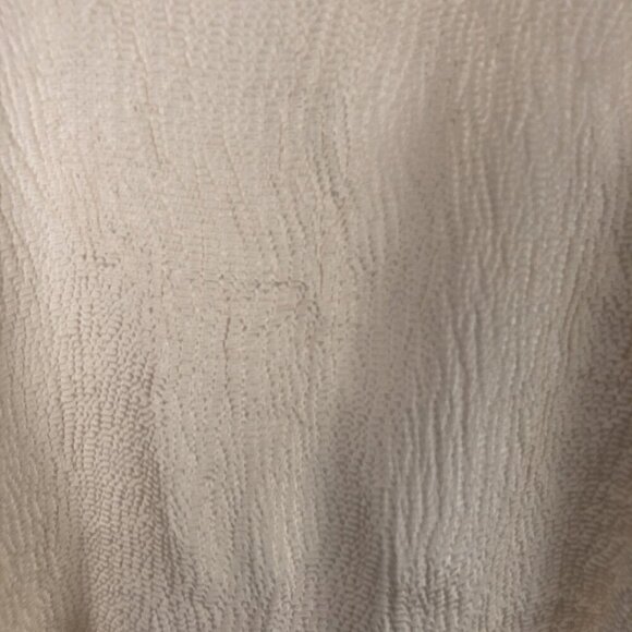 Maiyet Ivory Textured Silk Sleeveless Blouse Top Size 36 Lagenlook - Picture 4 of 6